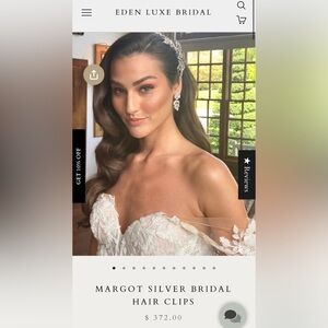 Eden Luxe Bridal Hair Clip